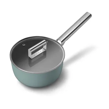 Smeg 50's style kasserolle keramisk Ø20 cm - Emerald green - Smeg