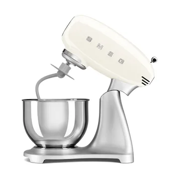 Smeg 50's Style køkkenmaskine 4,8 L - Creme-sølv 800 W - Smeg