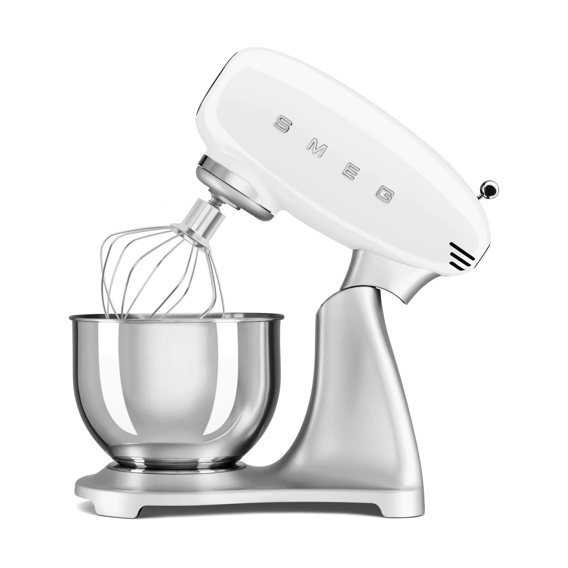 Smeg 50's Style køkkenmaskine 4,8 L, Hvid-sølv 800 W Smeg