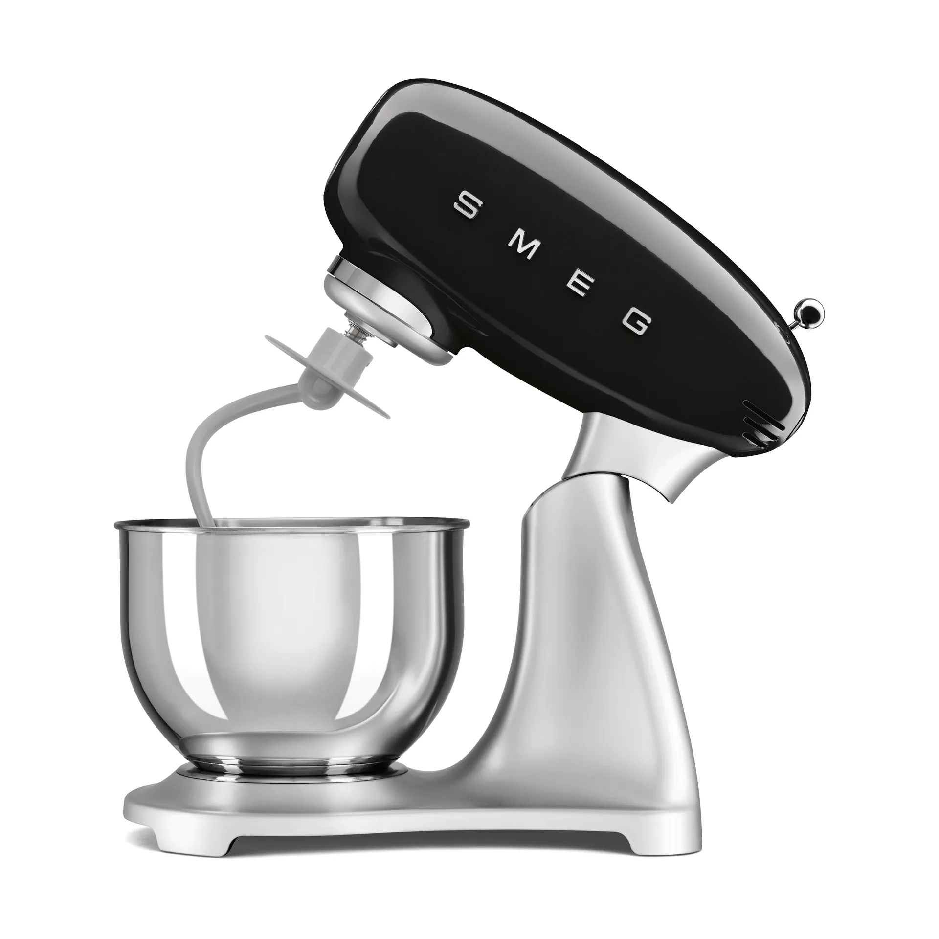 Smeg 50's Style køkkenmaskine 4,8 L, Sort-sølv 800 W Smeg