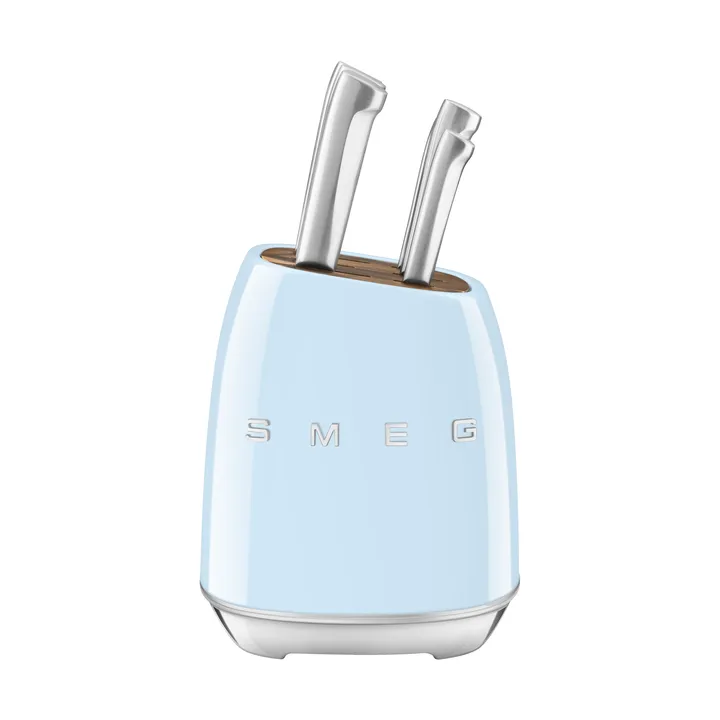 Smeg 50's Style knivset 7 dele - Pastell blue - Smeg