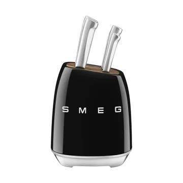 Smeg 50's Style knivsæt 7 dele - Black - Smeg