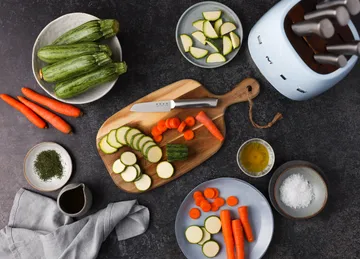 Smeg 50's Style knivsæt 7 dele - Pastell blue - Smeg