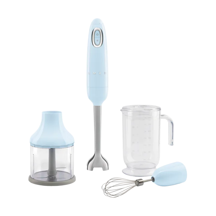 Smeg 50's Style stavblender sæt 4 dele - Pastell blue - Smeg