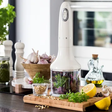 Smeg 50's Style stavblender sæt 4 dele - White - Smeg