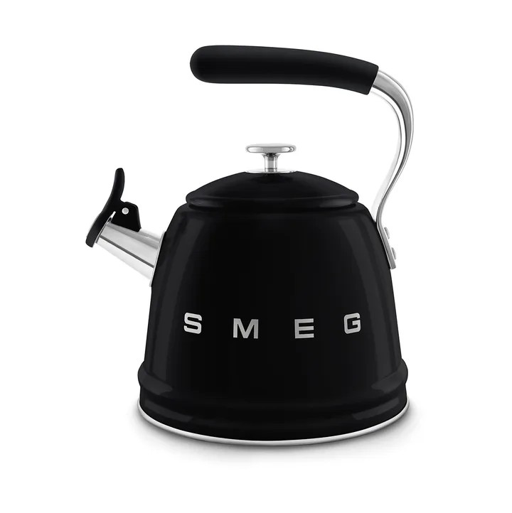 Smeg 50's Style vandkedel med fløjte - Black - Smeg