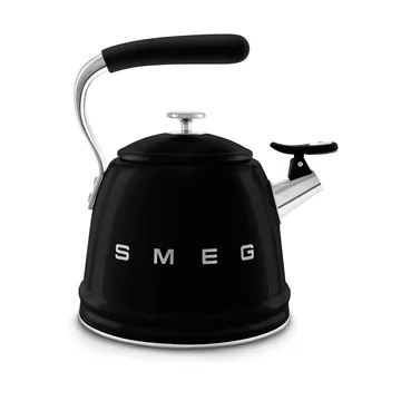 Smeg 50's Style vandkedel med fløjte - Black - Smeg