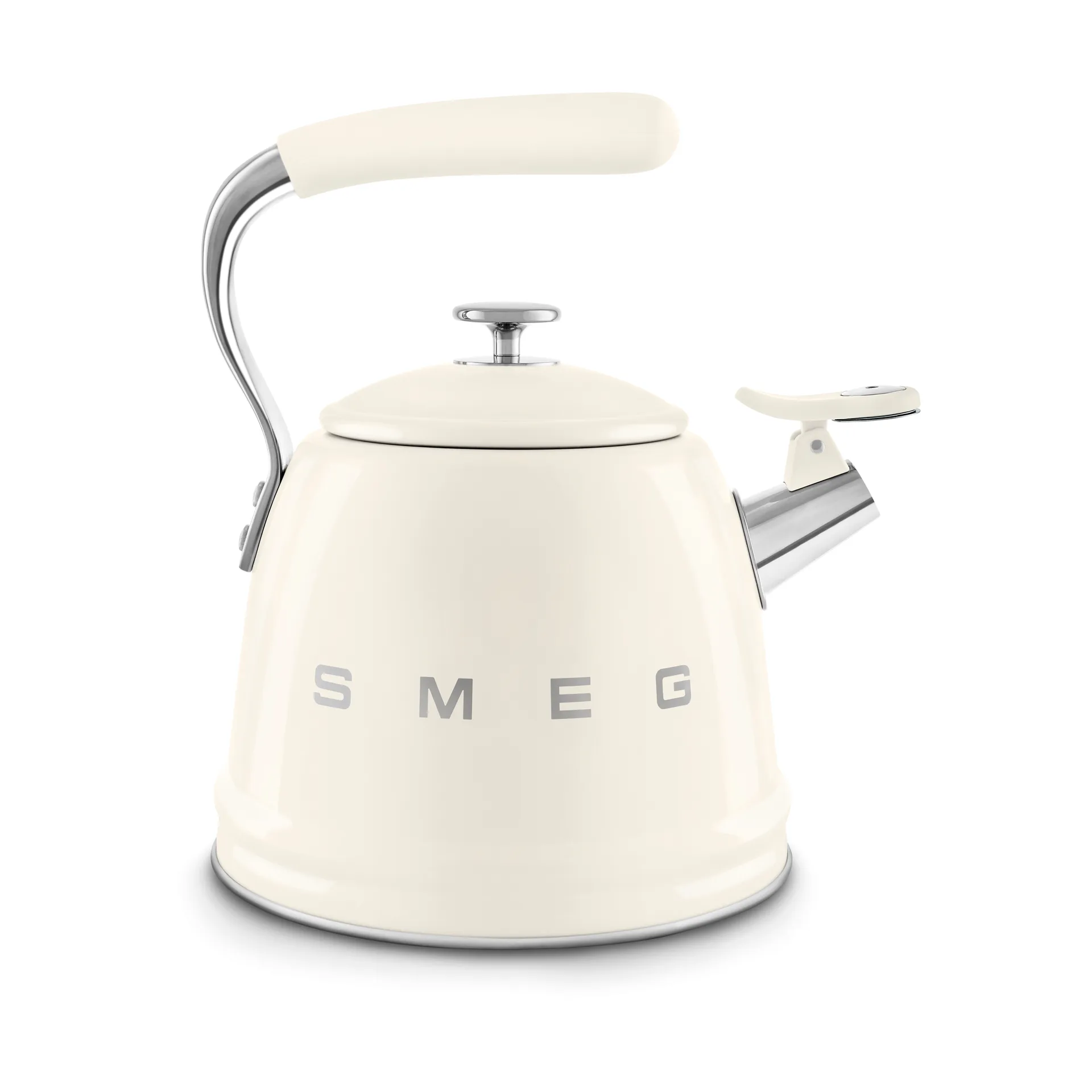 Smeg 50's Style vandkedel med fløjte, Creme Smeg