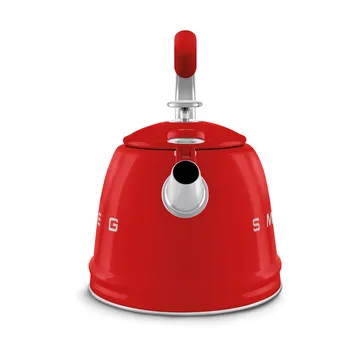 Smeg 50's Style vandkedel med fløjte - Red - Smeg