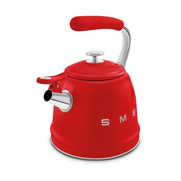 Smeg 50's Style vandkedel med fløjte - Red - Smeg