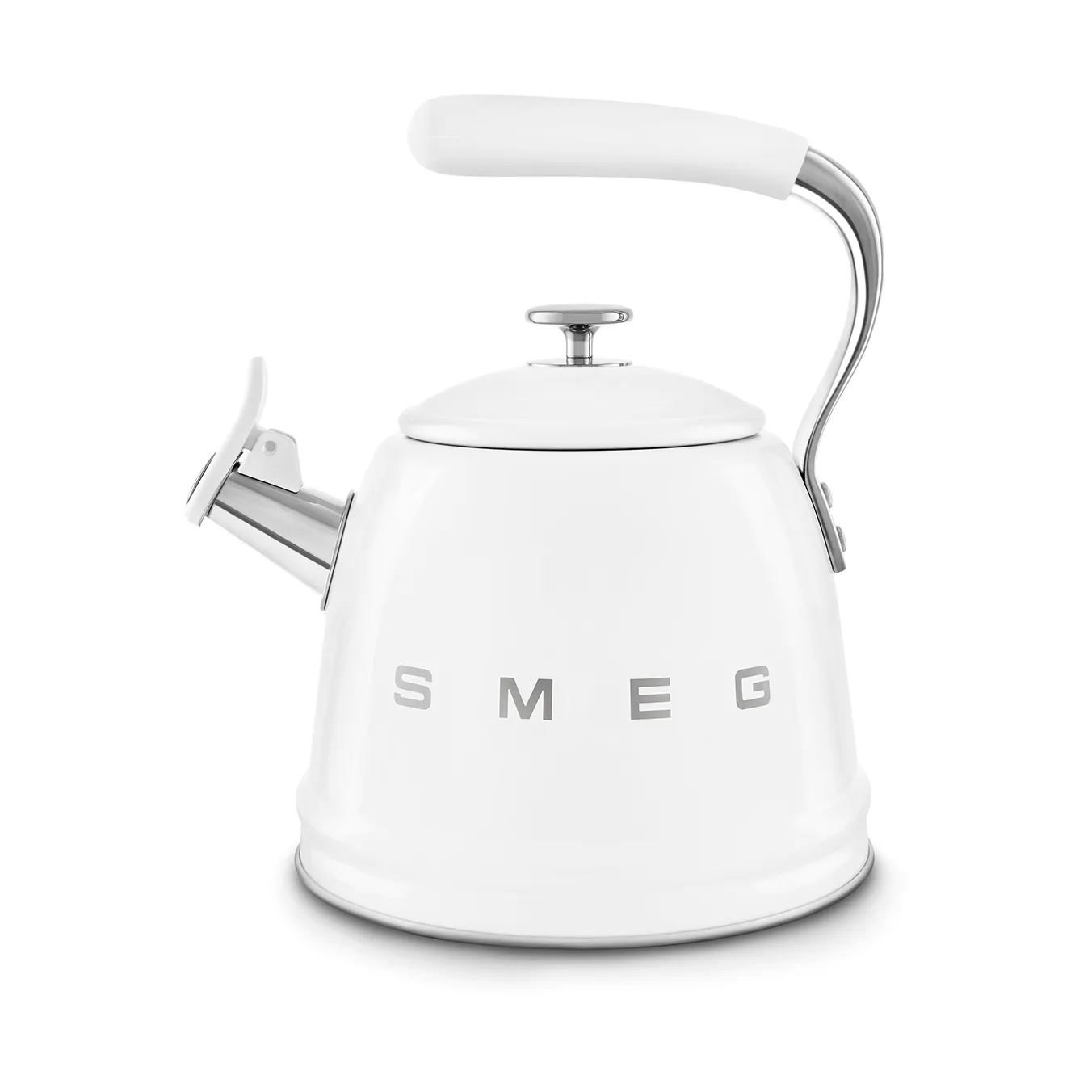 Smeg 50's Style vandkedel med fløjte, White Smeg