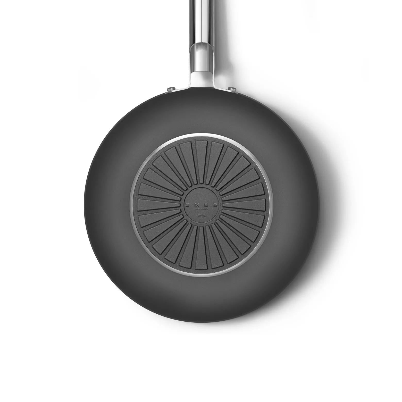 Smeg 50's style wokpande keramisk Ø30 cm, Black Smeg