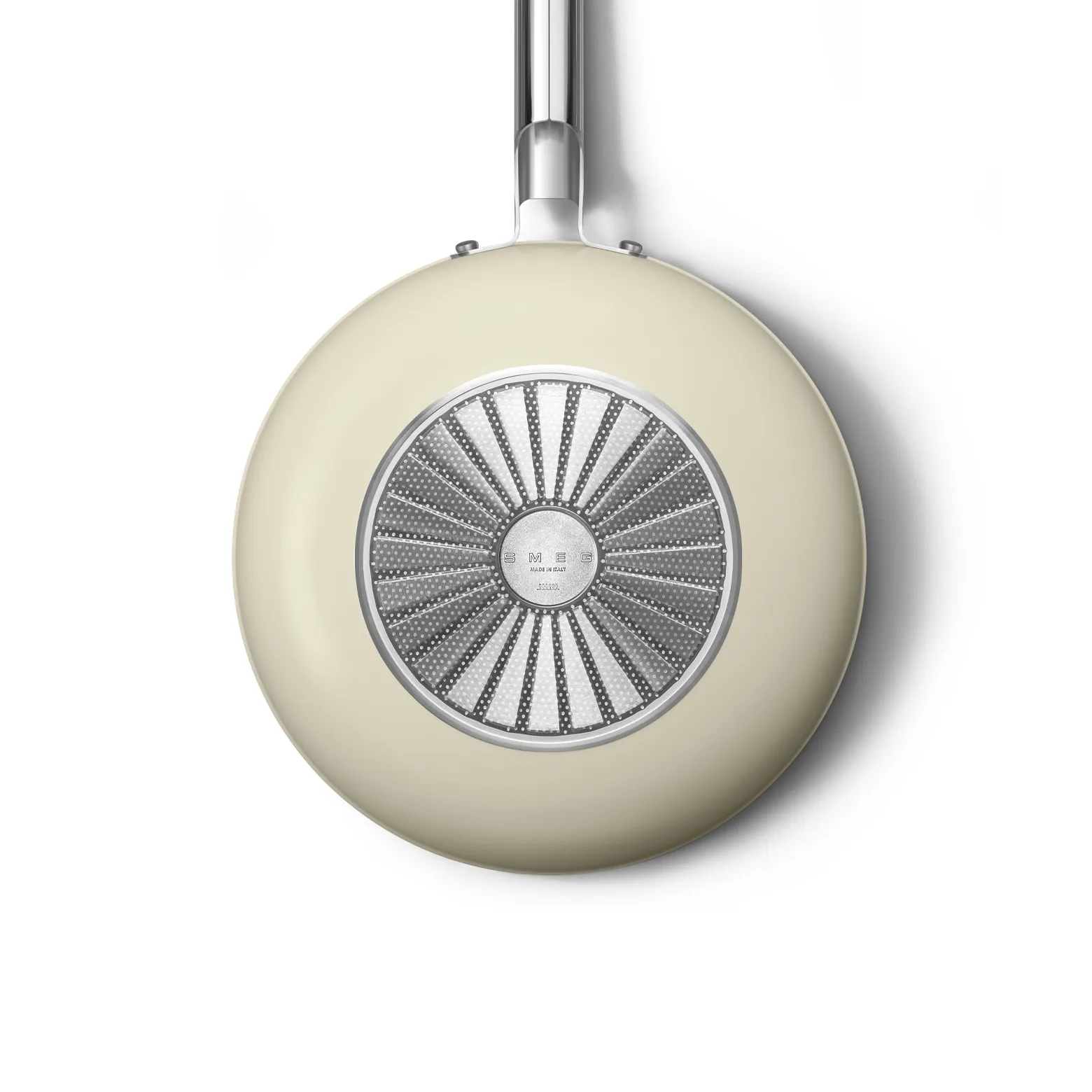 Smeg 50's style wokpande keramisk Ø30 cm, Cream Smeg