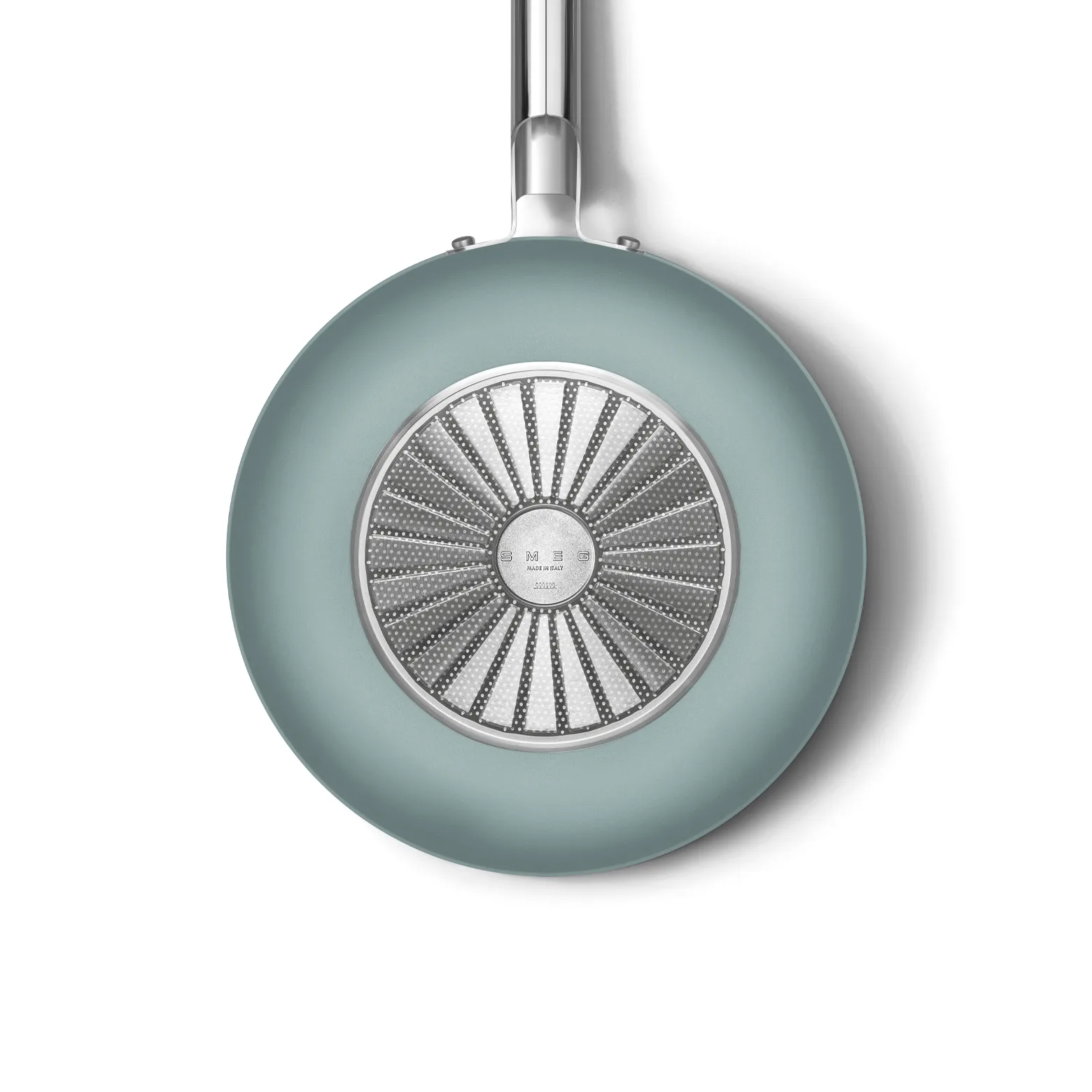 Smeg 50's style wokpande keramisk Ø30 cm, Emerald green Smeg