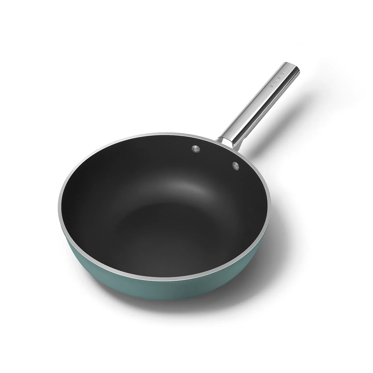 Smeg 50's style wokpande keramisk Ø30 cm, Emerald green Smeg