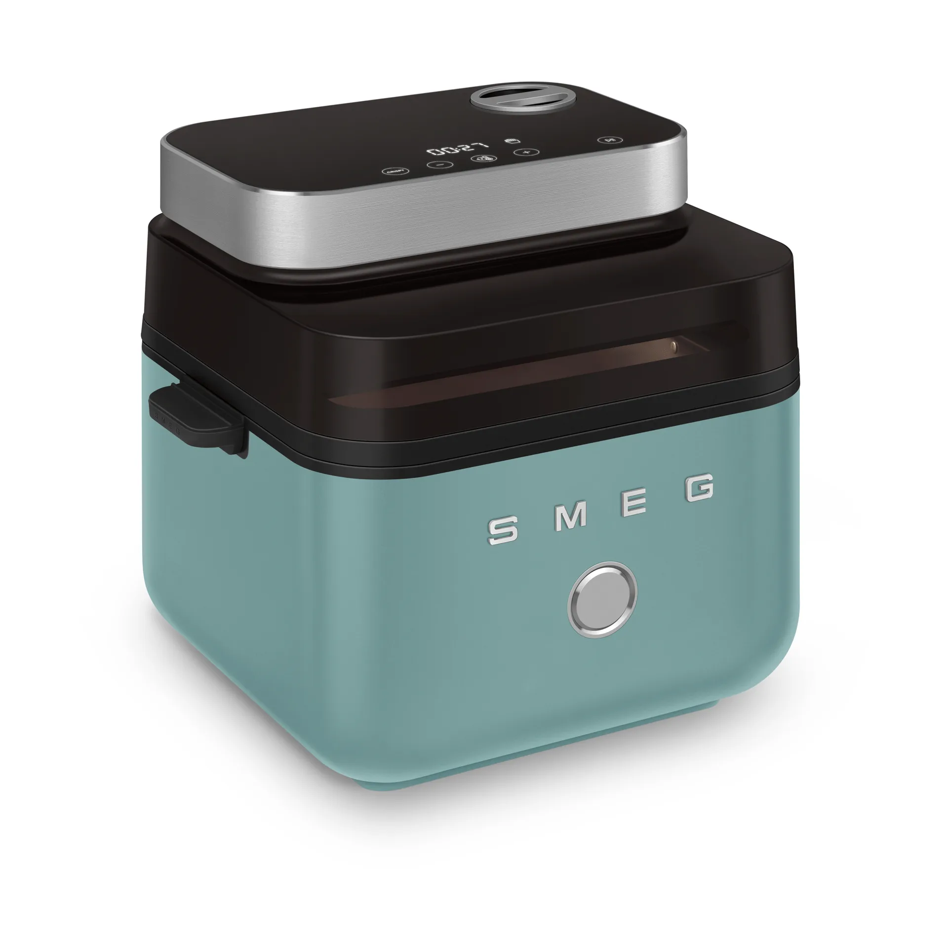 Smeg Air Fryer, Emerald green mat Smeg