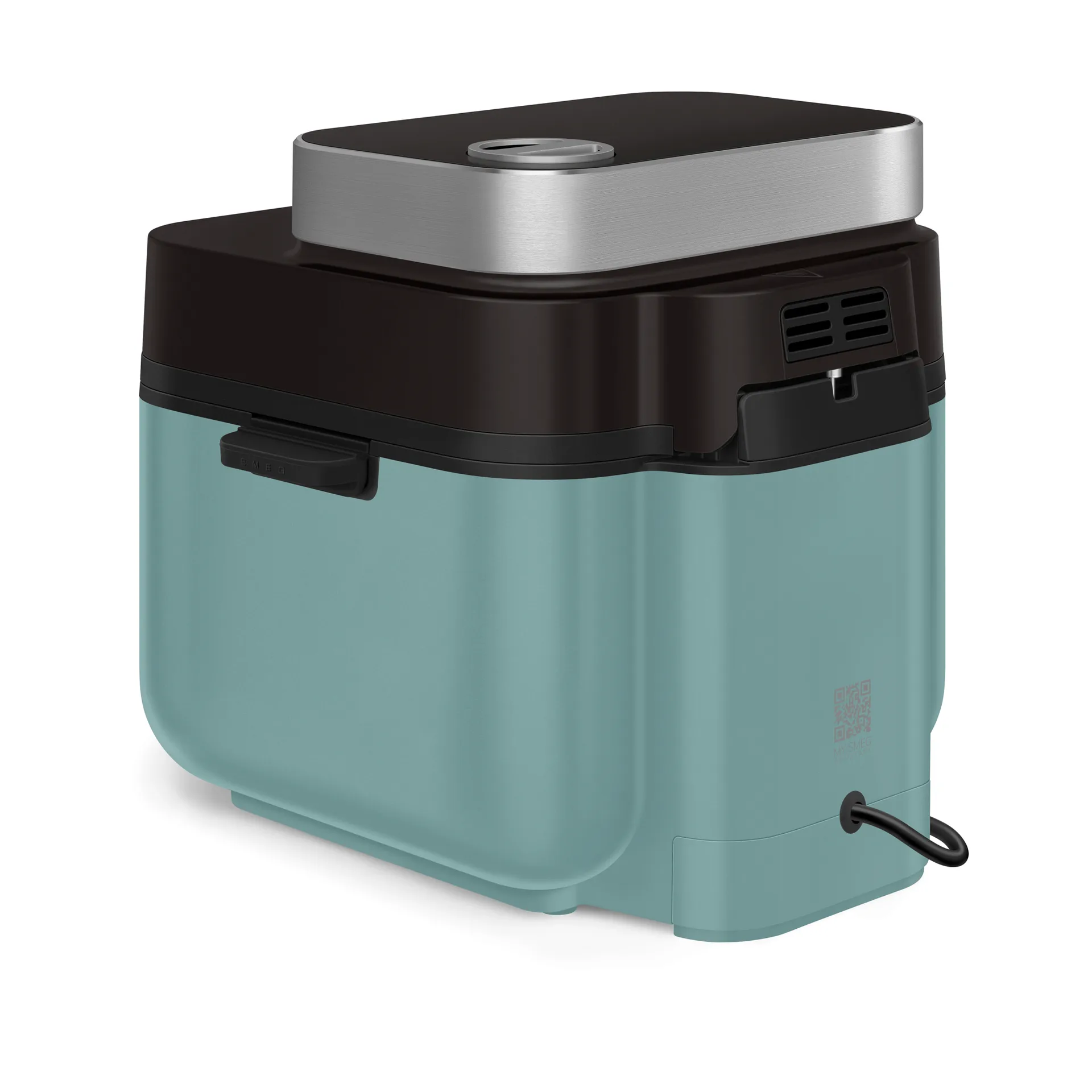 Smeg Air Fryer, Emerald green mat Smeg