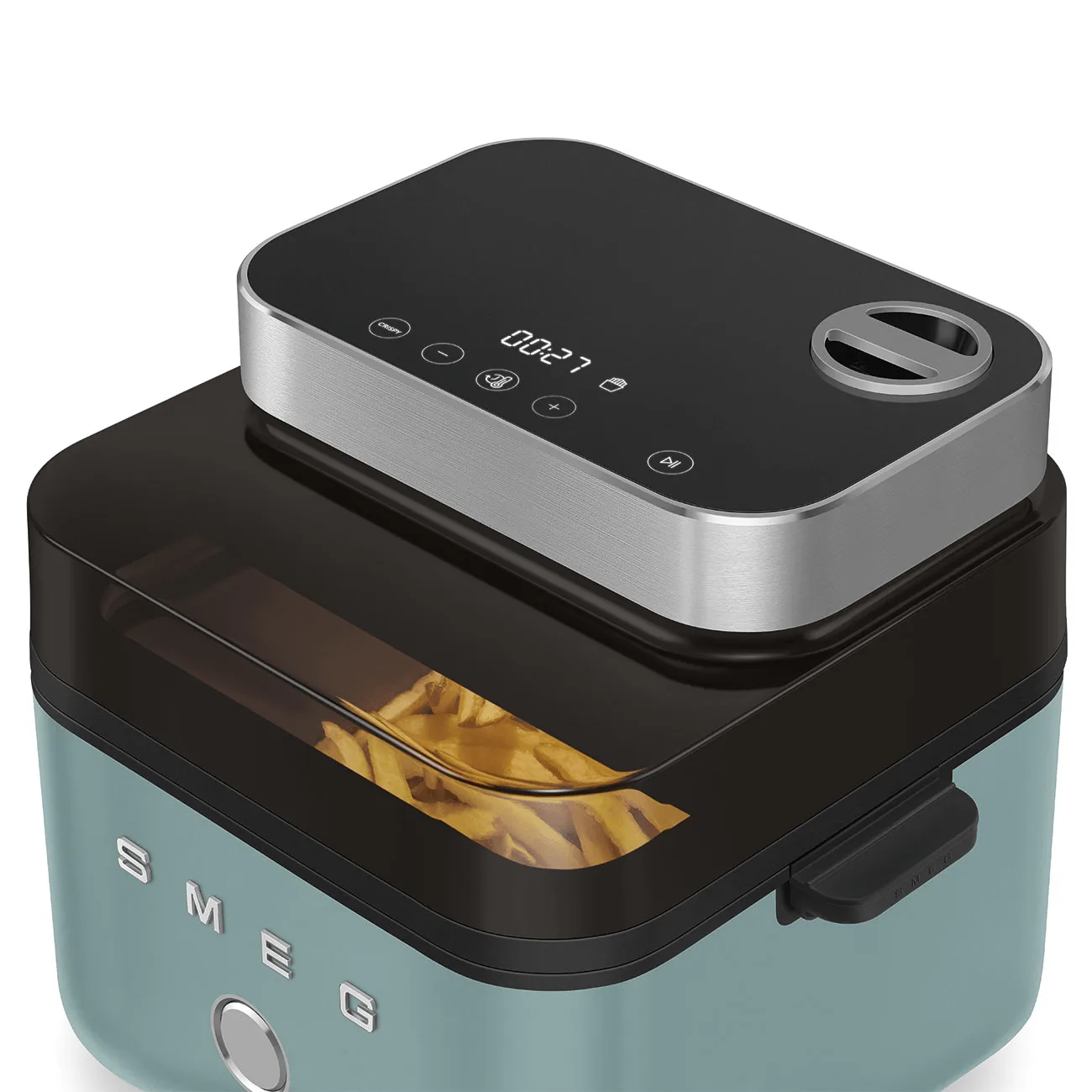 Smeg Air Fryer, Emerald green mat Smeg