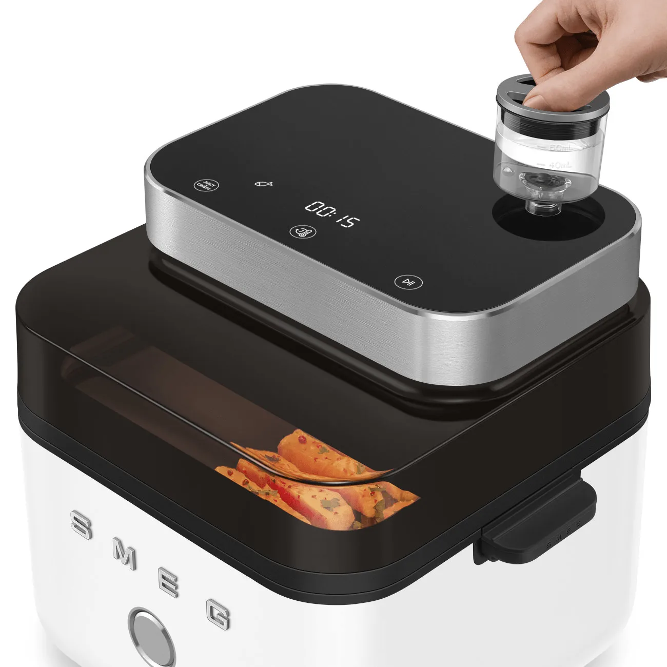 Smeg Air Fryer, Hvid mat Smeg