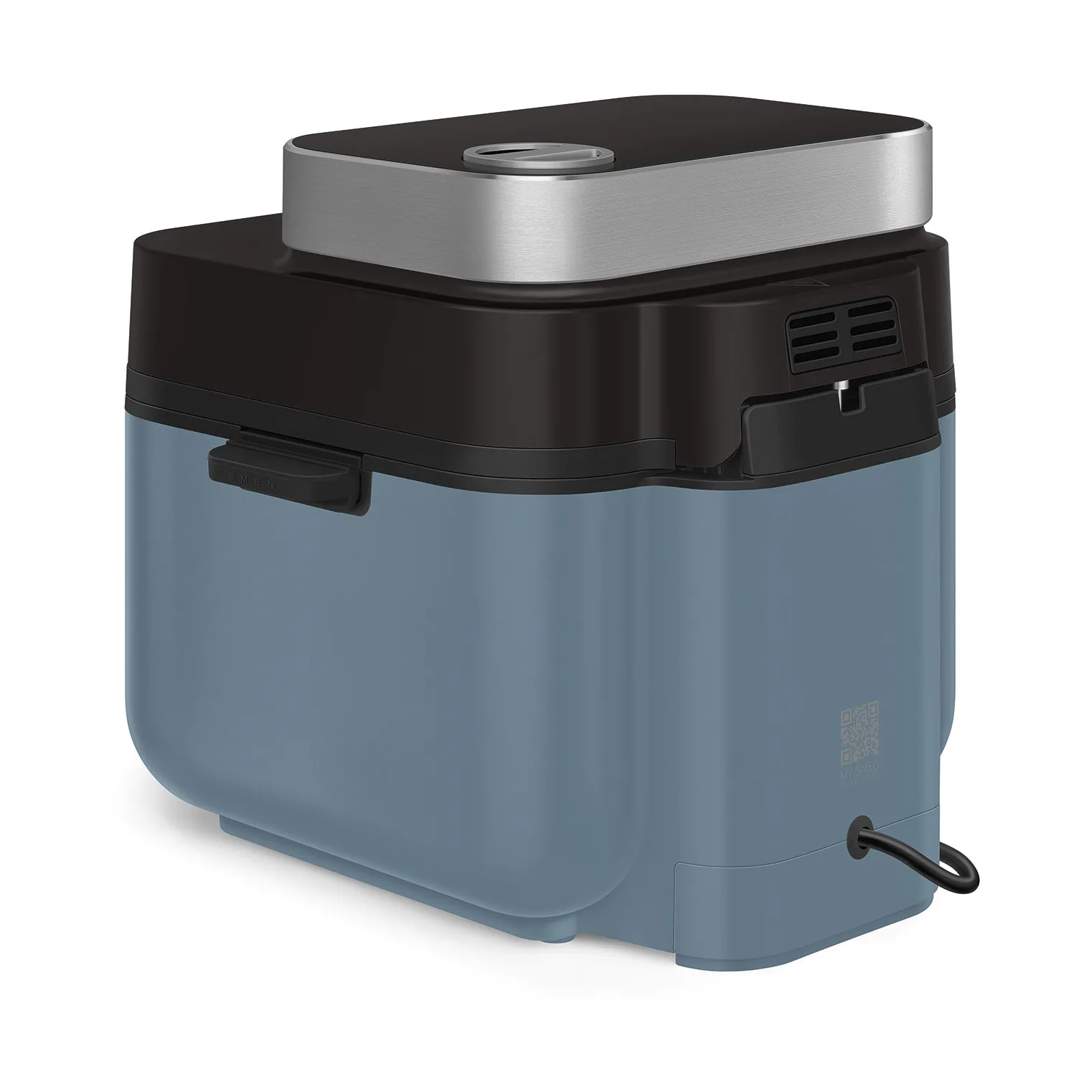 Smeg Air Fryer, Storm blue mat Smeg