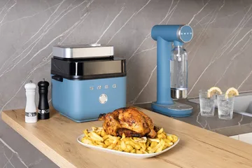 Smeg Air Fryer - Storm blue mat - Smeg