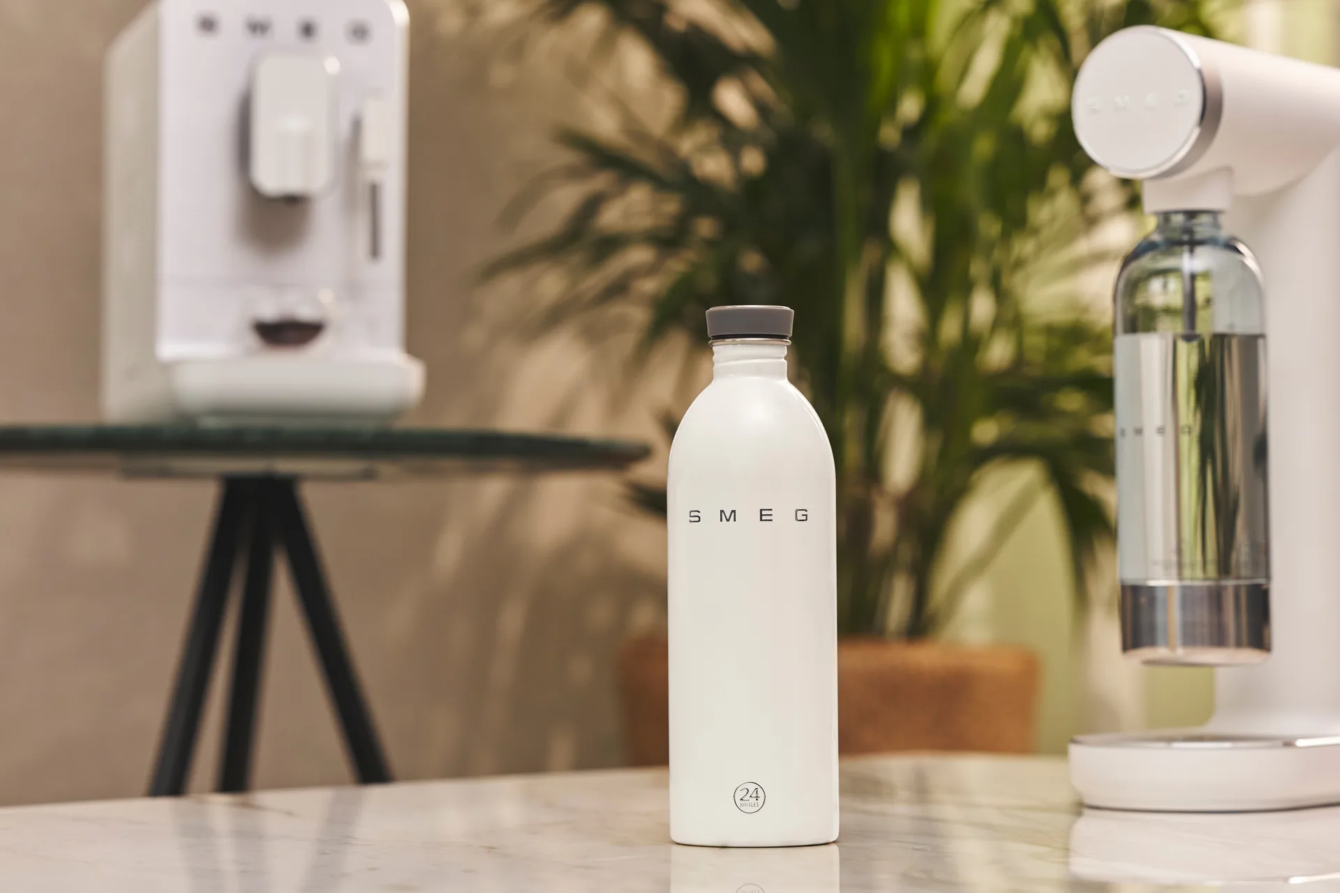 Smeg Clima drikkeflaske, Hvid, 1 l Smeg