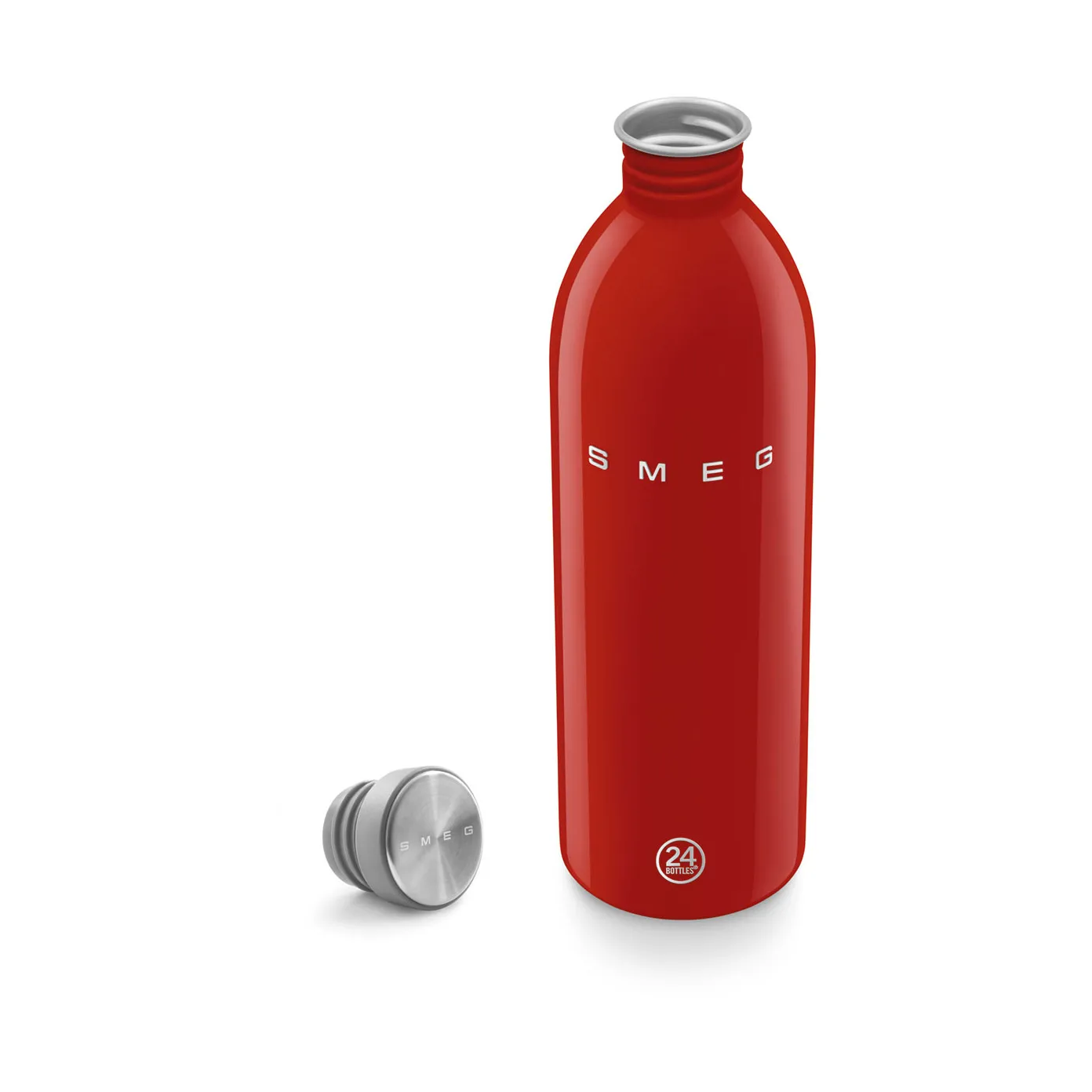Smeg Clima drikkeflaske, Rød, 1 l Smeg