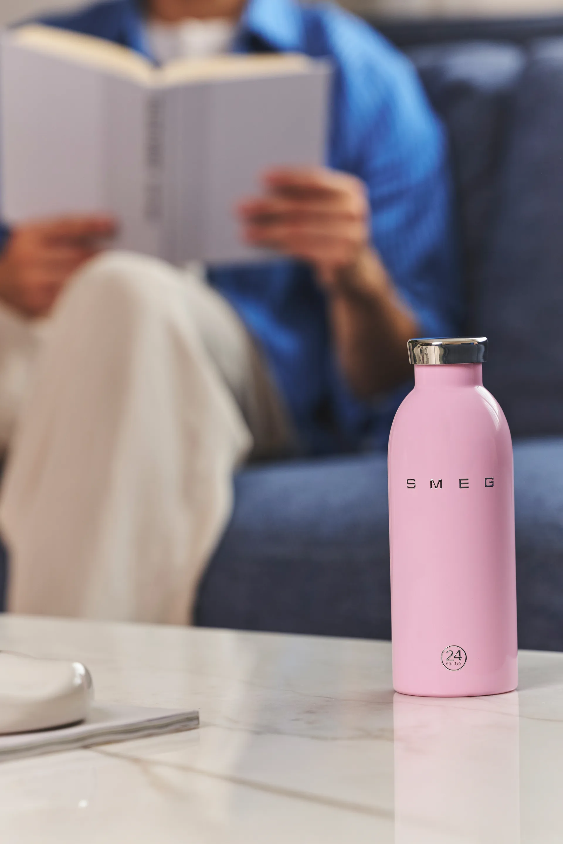 Smeg Clima drikkeflaske, Rosa, 0,5 l Smeg