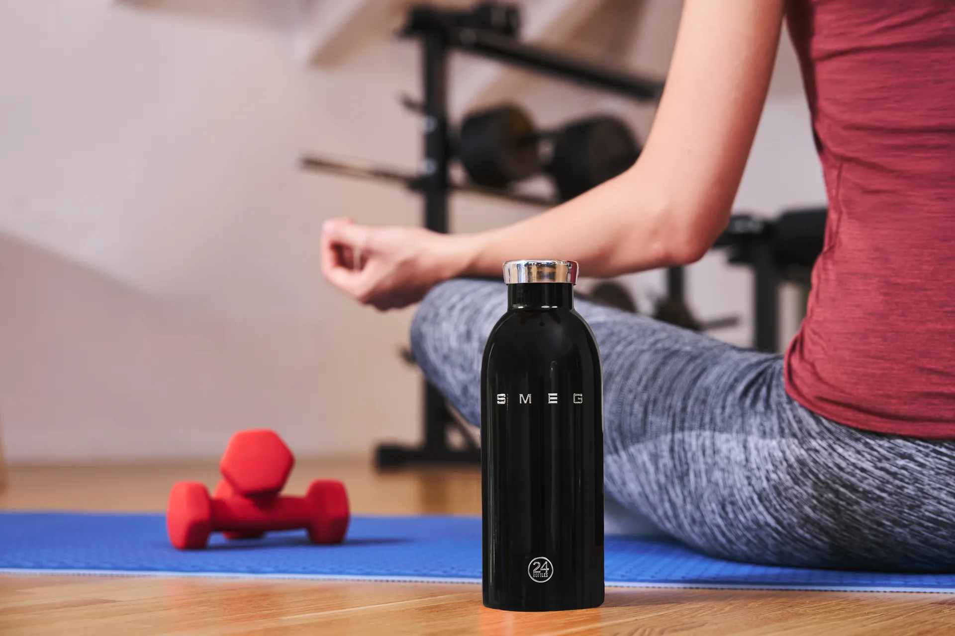 Smeg Clima termoflaske, Sort, 0,5 L Smeg