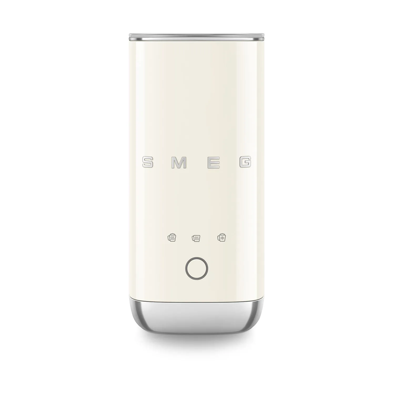 Smeg elektrisk mini-mælkeskummer MFF02, Creme Smeg