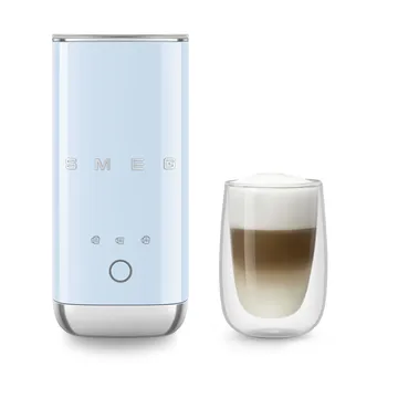 Smeg elektrisk mini-mælkeskummer MFF02 - Pastel blue - Smeg