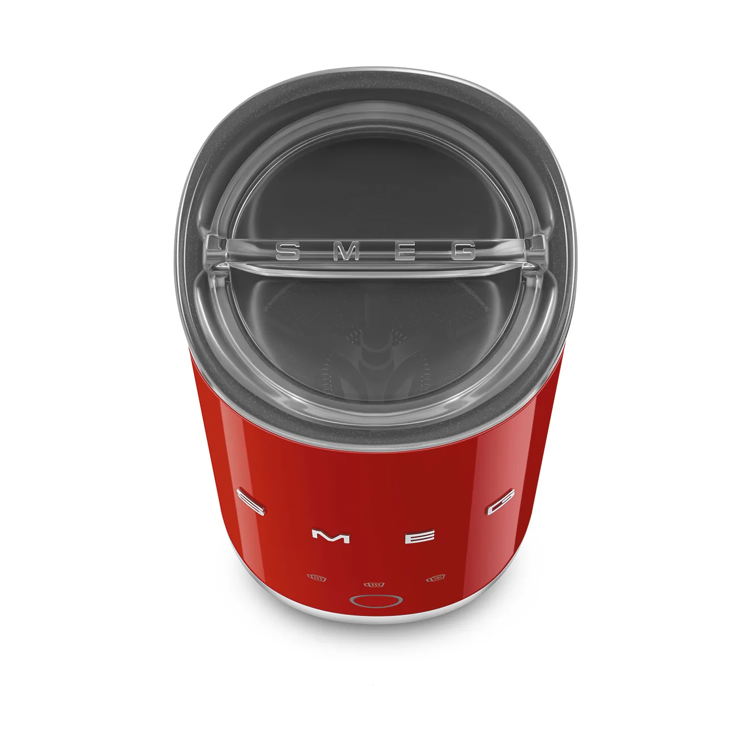 Smeg elektrisk mini-mælkeskummer MFF02, Red Smeg