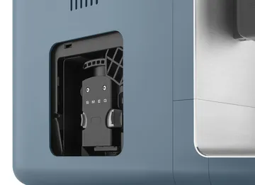 Smeg espressomaskine med beholder automatisk - Storm Blue - Smeg