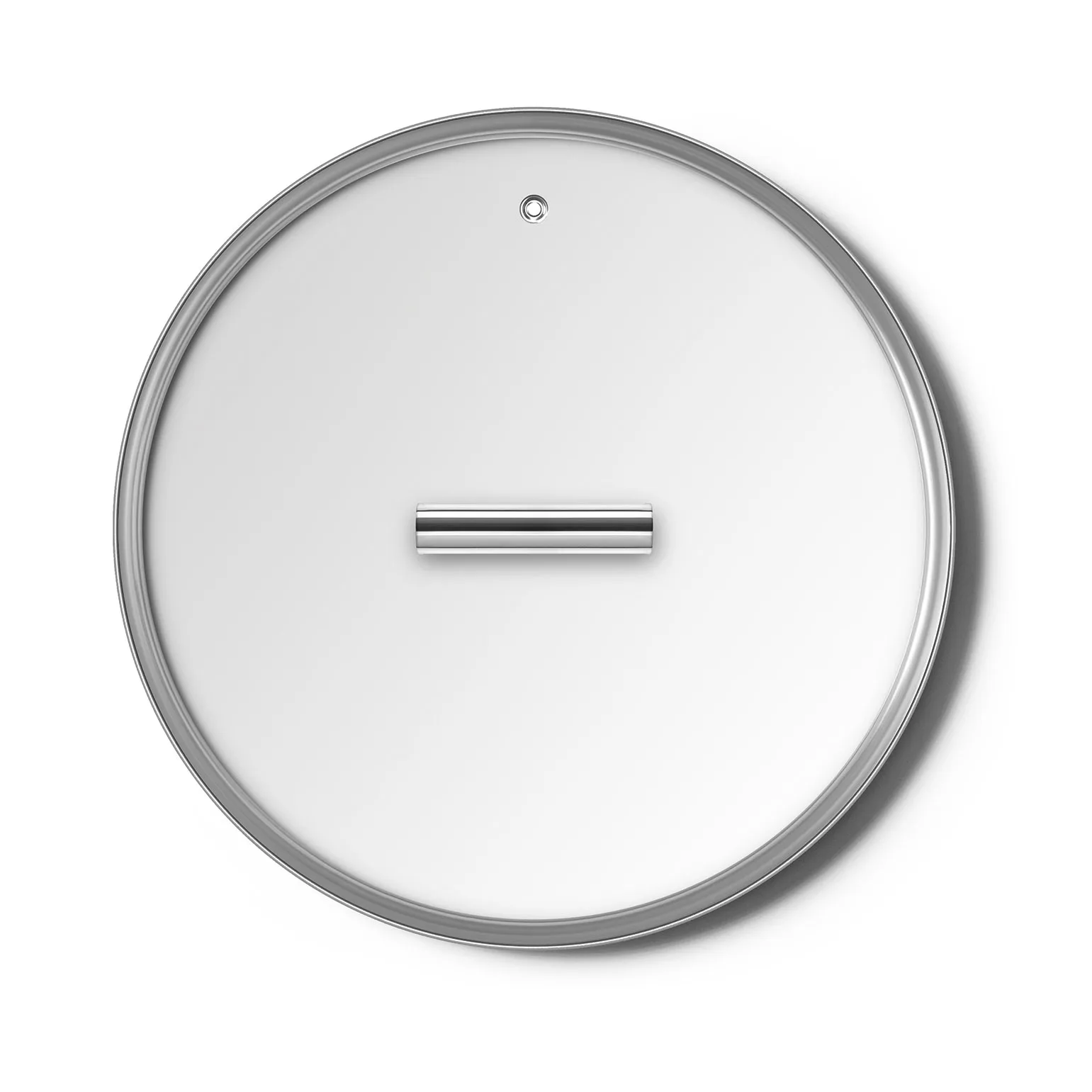 Smeg glaslåg sølv, Ø28 cm Smeg