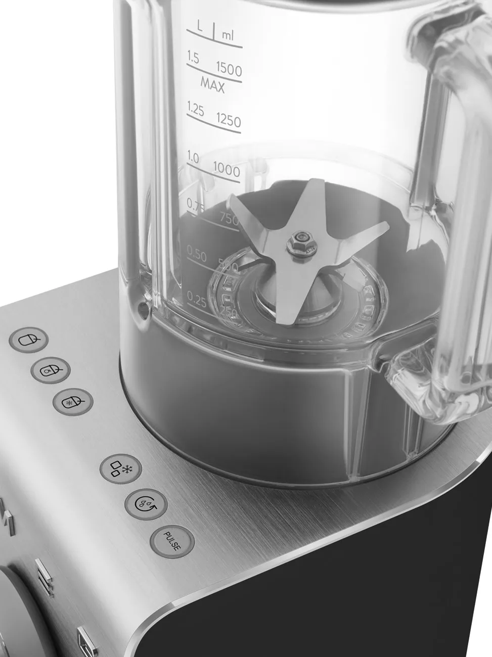 Smeg high performance blender BLC02, Black Smeg