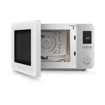 Smeg mikrobølgeovn med varmluft - Hvid - Smeg