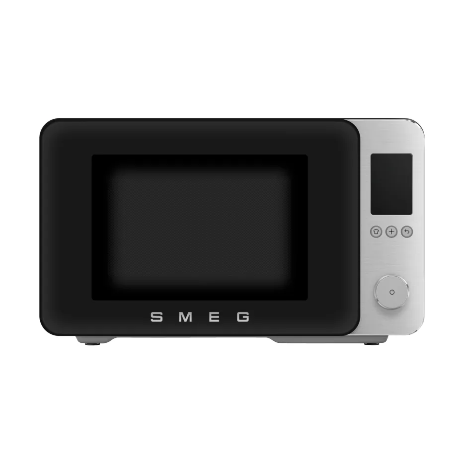 Smeg Smeg mikrobølgeovn med varmluft Sort