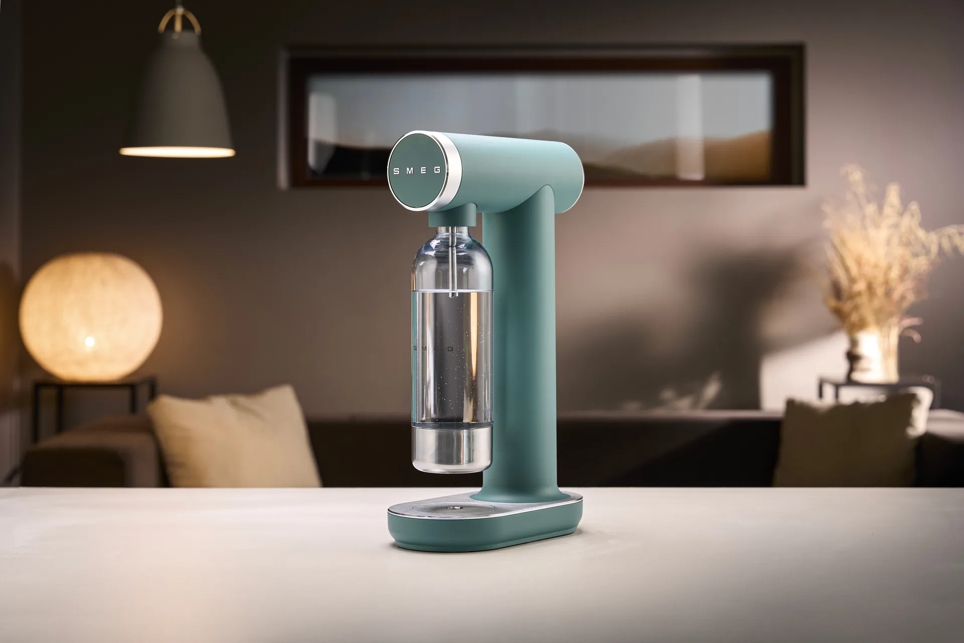 Smeg Sodamaker kulsyremaskine, Emerald green Smeg