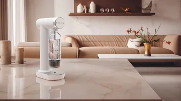 Smeg Sodamaker kulsyremaskine - Mat hvid - Smeg