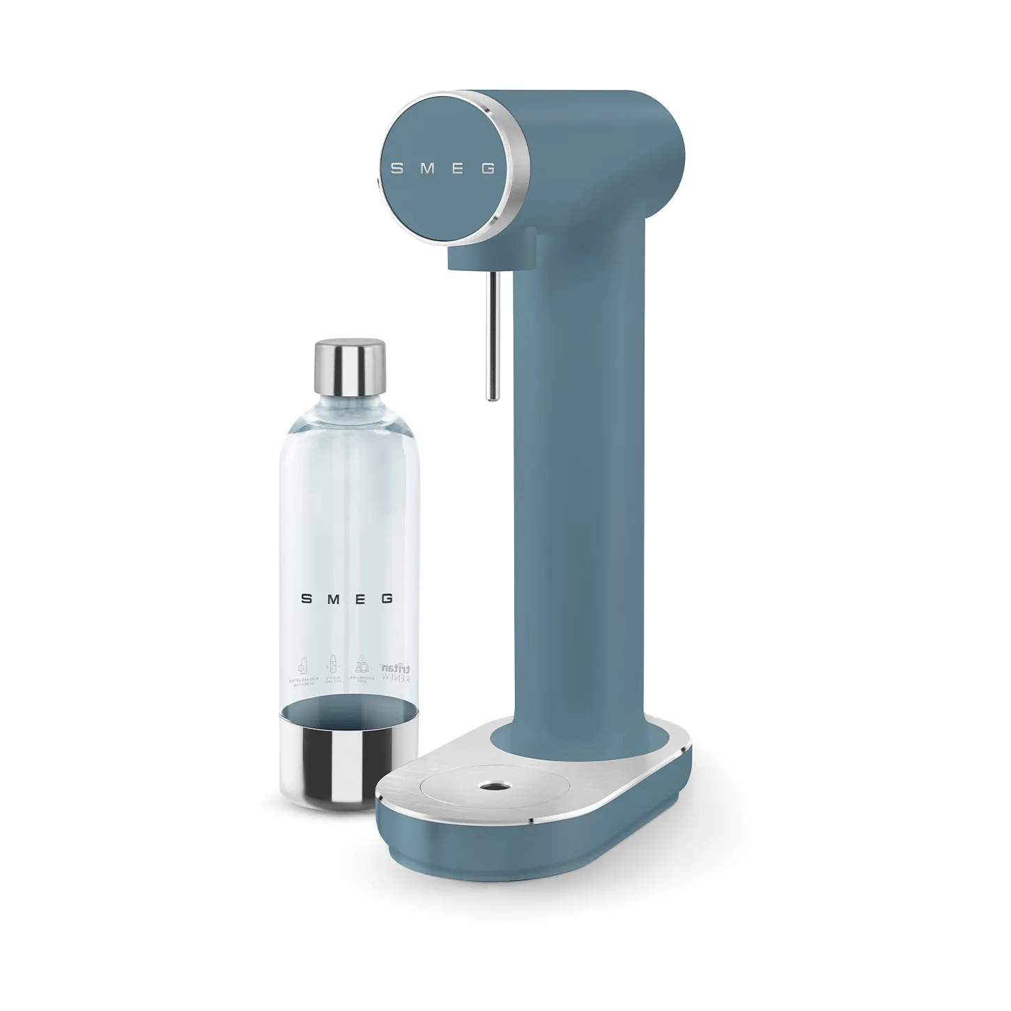 Smeg Sodamaker kulsyremaskine, Storm blue Smeg
