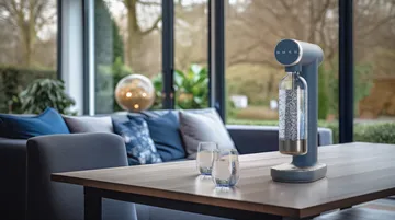 Smeg Sodamaker kulsyremaskine - Storm blue - Smeg