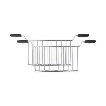 Smeg toastgitter 2 dele 43,4 cm - Sølv - Smeg