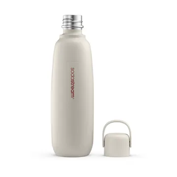 Fizz & Go flaske - Sand-rustfrit stål, 0,9 L - Sodastream