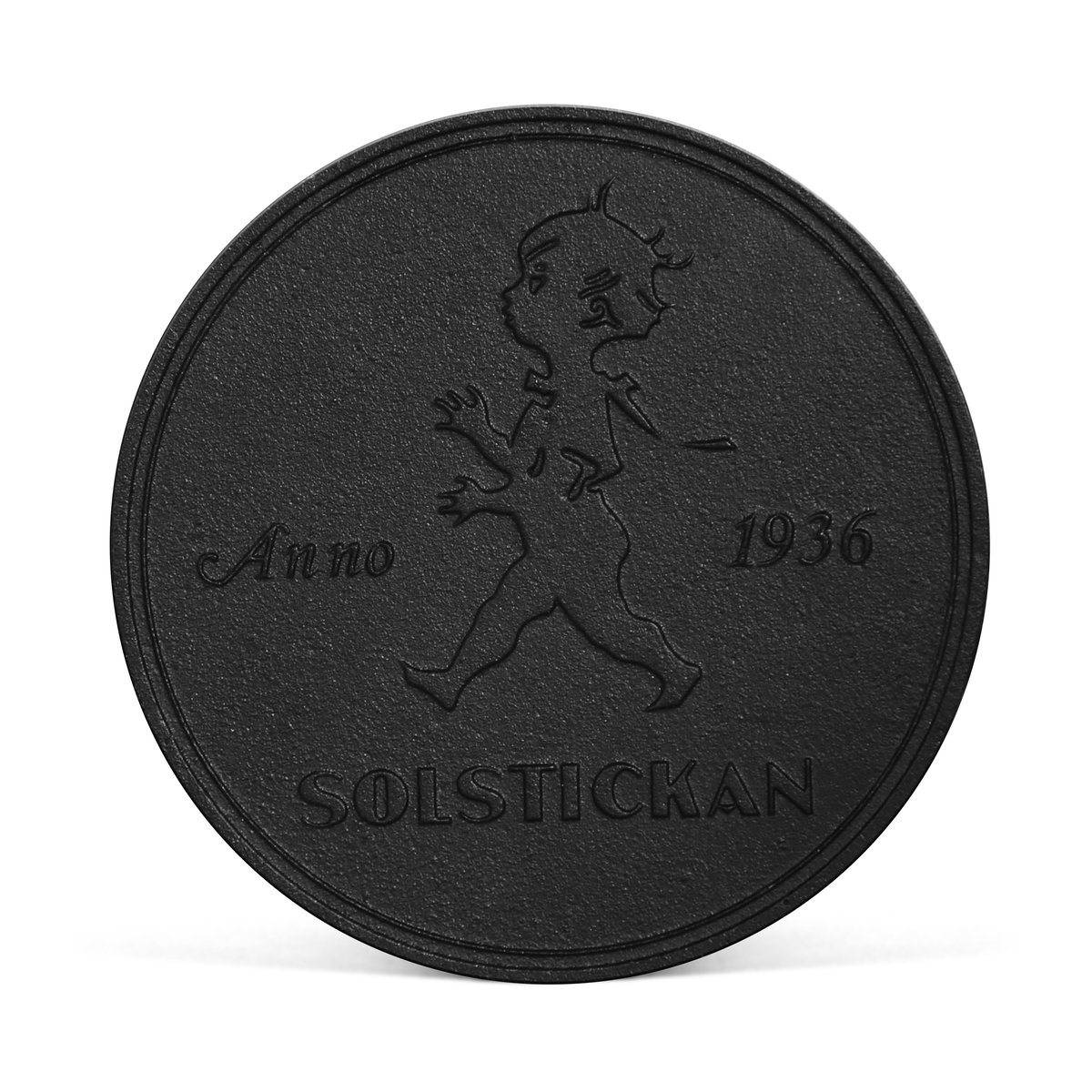 Solstickan Design Solstickan bordskåner Ø19 cm Sort