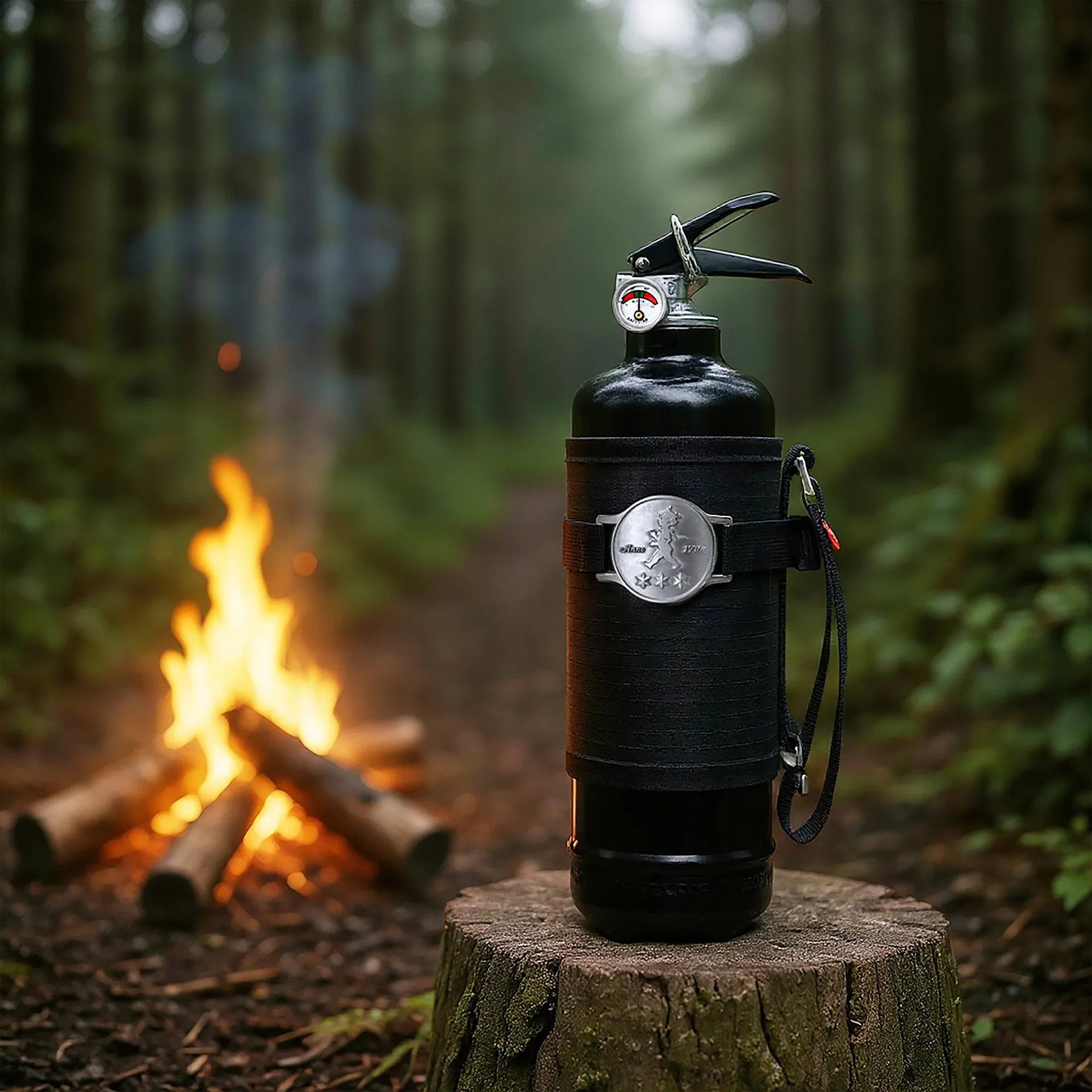 Solstickan brandslukker, Outdoor edition 6 kg, Sort Solstickan Design