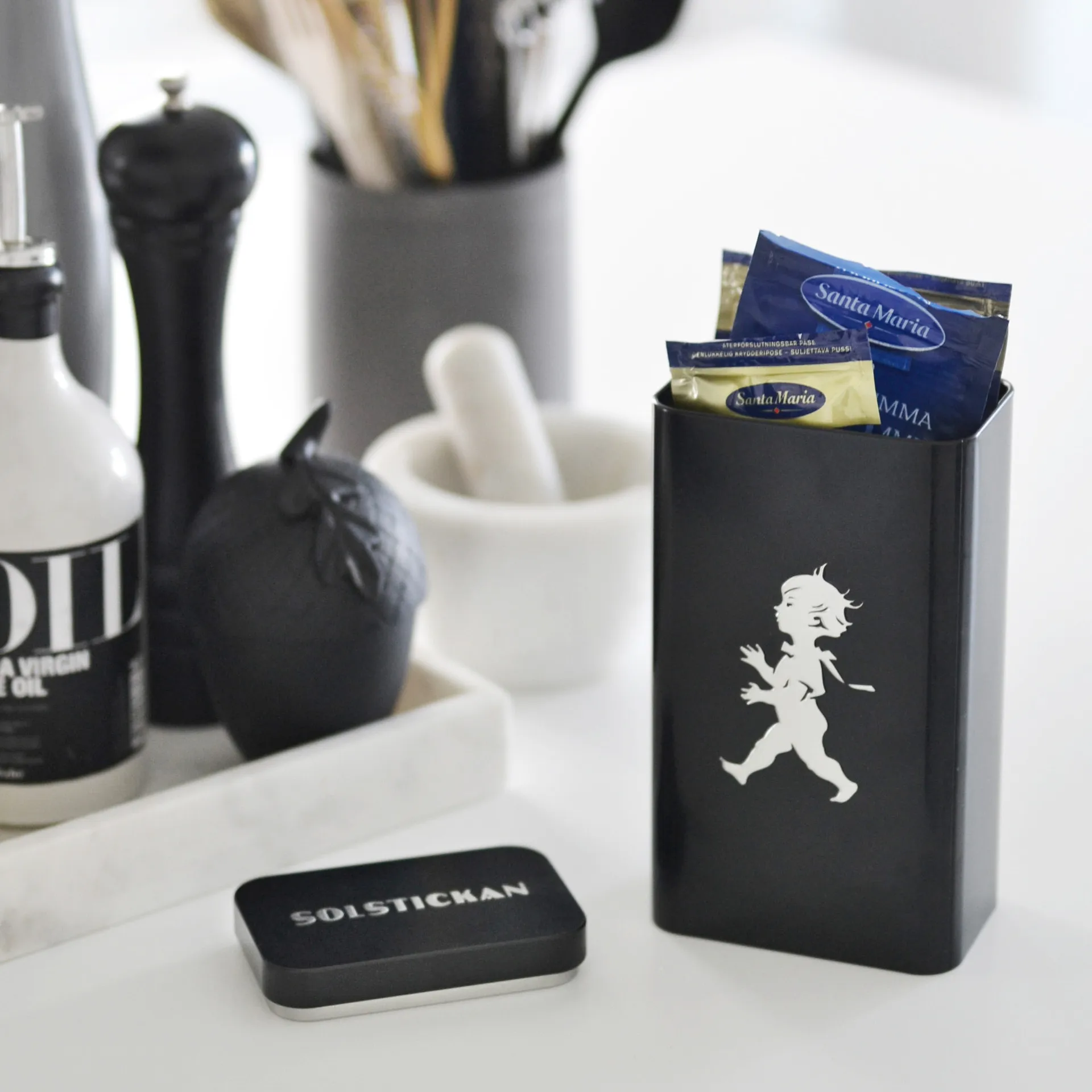 Solstickan kaffedåse 20,5 cm, Matsort Solstickan Design