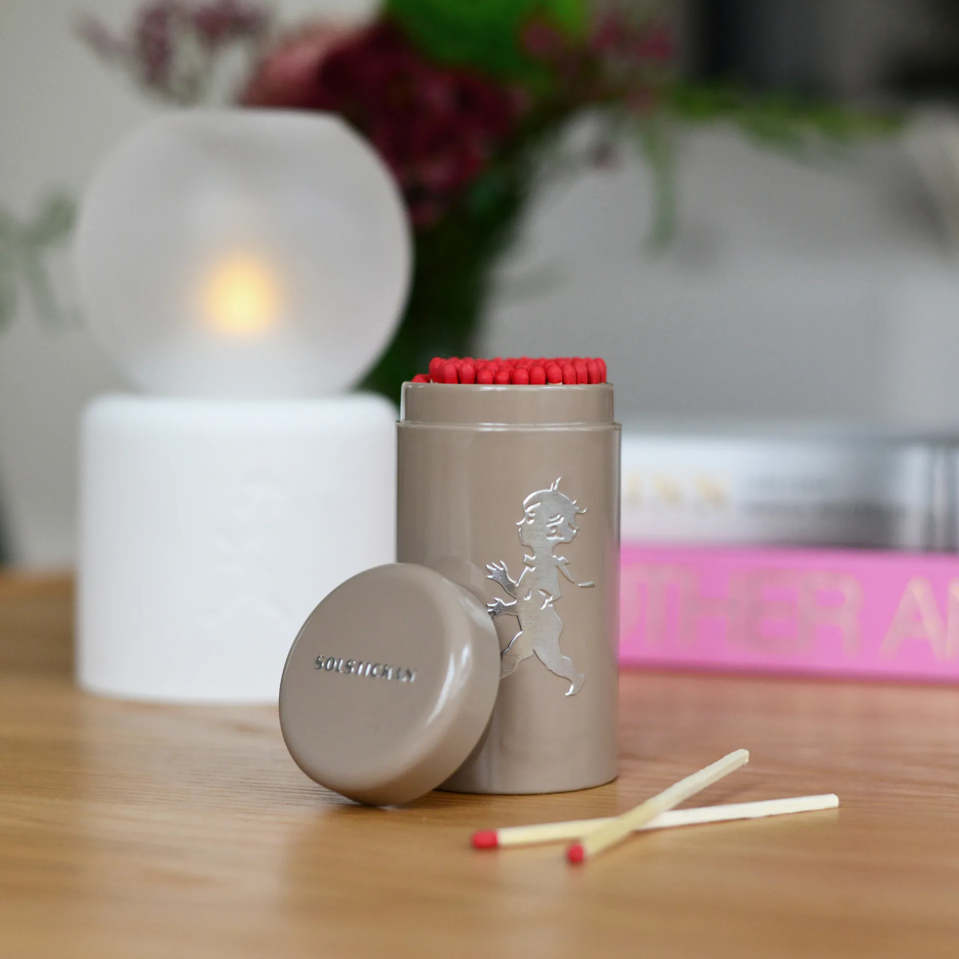 Solstickan tændstikrør 100-pak, Sand Solstickan Design