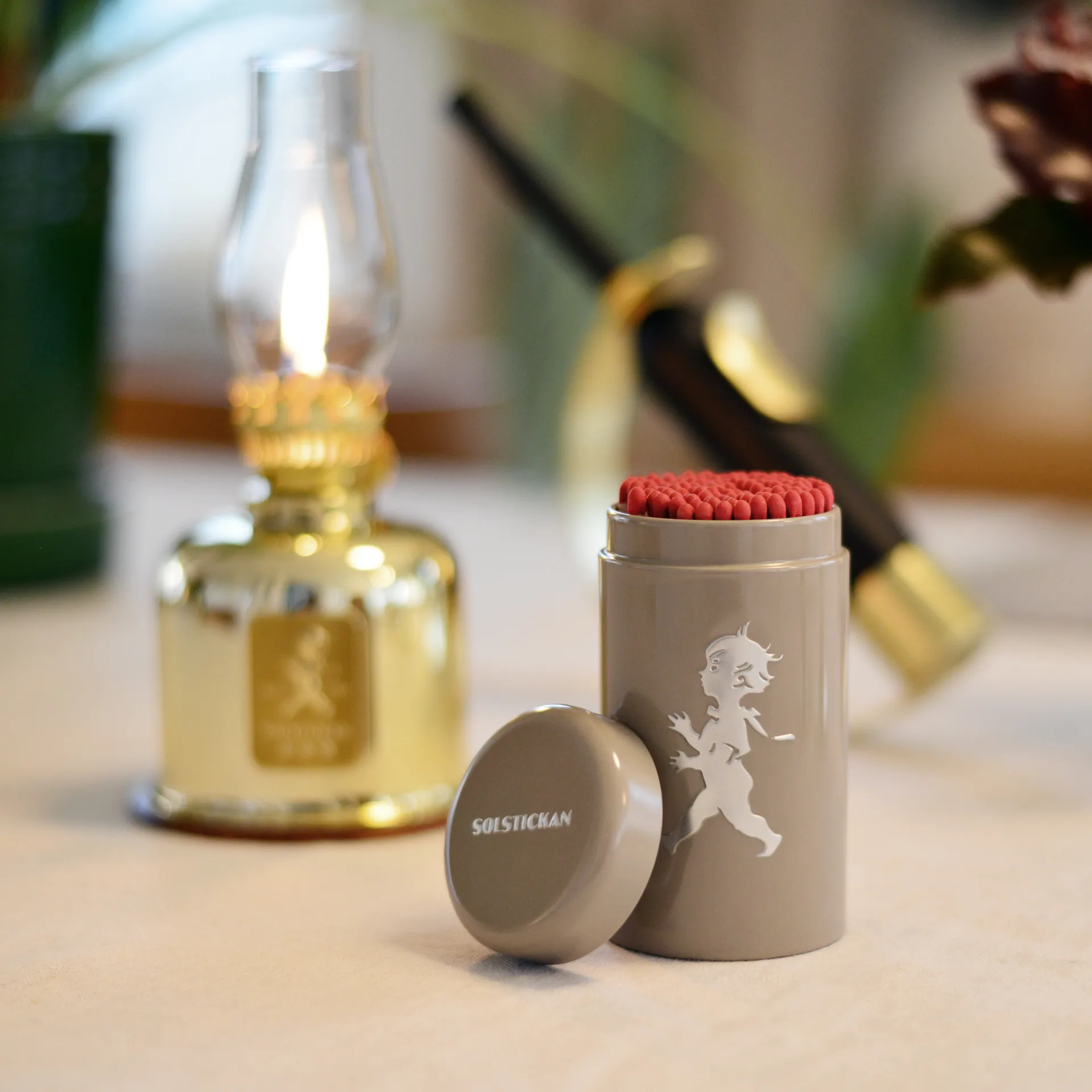 Solstickan tændstikrør 100-pak, Sand Solstickan Design