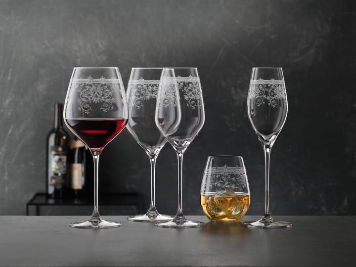 Arabesque Bordeaux rødvinsglas 81 cl 2-pak, Klar Spiegelau