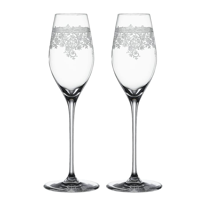 Arabesque champagneglas 30 cl 2-pak, Klar Spiegelau